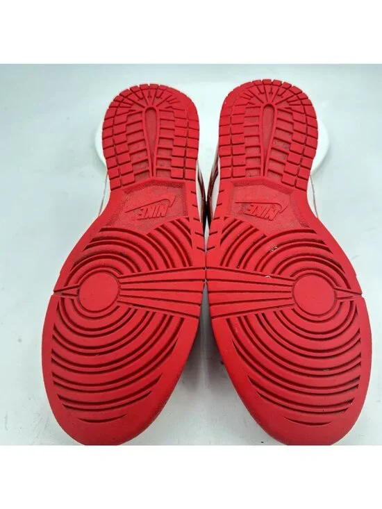 Nike Dunk Low Retro Men Size 11 DD1391-602 Gym Red White Training Shoes - Picture 8 of 11